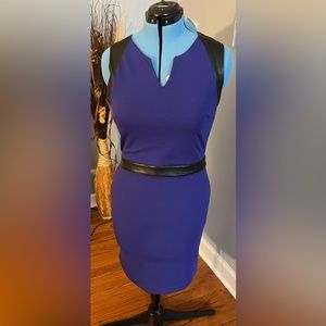 Jack by BB Dakota electric blue leather keyhole
